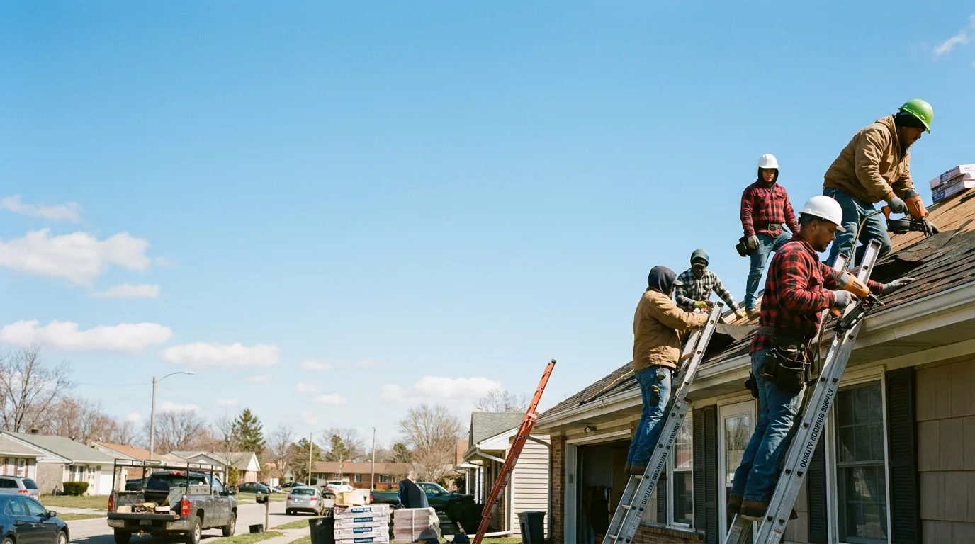 Roofing in Marquez, TX near me